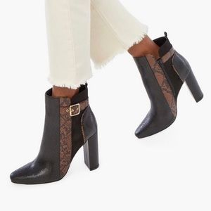 Linette color block bootie - size 9